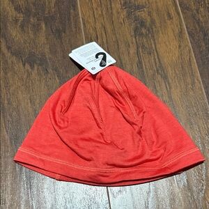 Lululemon Vibrant Red Wool-Blend Beanie S/M NWT